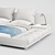 ESF 1336 L-Shaped Bed: Modern and Spacious 3D model small image 3