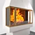 Eternal Flames: 3D Fire Fireplace 3D model small image 2