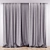 Silk Curtains Set with Additional Textures 3D model small image 3