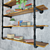 Industrial Pipe Shelves 3D model small image 3