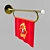  Soviet Pioneer Bugle 3D model small image 2