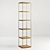 Gramercy Landford Bookshelf: Stylish, Functional Storage 3D model small image 1