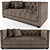 Elegant Richard Sofa: Perfectly Crafted 3D model small image 1