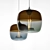 NicheModern Glass Lamp: Elegant Illumination 3D model small image 2