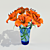 Exquisite Lily Bouquet 3D model small image 1