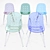 Customizable Multi-Material Chair 3D model small image 2