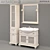 Akvaton Beatrice 85: Classic Furniture with Double Drawers 3D model small image 1