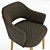 Elegant Martin Deep Line Chair 3D model small image 3