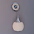 Elegant Wall Sconce Light 3D model small image 1