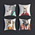 ZOO PARK Decorative Cushions Set 3D model small image 1