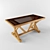 Custom-Made Beechwood Tables 3D model small image 1