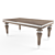 Gotha: Chrome and Wenge: Fold Table 3D model small image 1