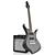 Ibanez XH300 + ibz10g Combo: Ultimate Guitar Set 3D model small image 1