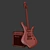 Ibanez XH300 + ibz10g Combo: Ultimate Guitar Set 3D model small image 3