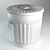 Bizzotto Decor Bin: Stylish & Practical 3D model small image 2