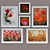 Contemporary Poppy Art Set 3D model small image 1