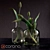 Title: Lush Green Tulips in Bottles 3D model small image 1