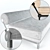 Convertible Sleep Sofa: Stylish and Comfortable 3D model small image 2