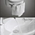 Delafon Presquile & Purist: Perfect Combination for Your Bathroom 3D model small image 2