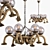 Industrial Vintage Hanging Lamp 3D model small image 1