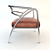 Industrial Loft Armchair 3D model small image 2