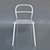 Reliable and Stylish IKEA Reidar Chair 3D model small image 2