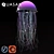 Quazar Medusa Pendant Light 3D model small image 1