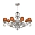 Elegant Chandelier by Assisi Effe.Bi 3D model small image 1