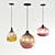 Elegant Waterdrop Pendant Light 3D model small image 1