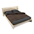 Luxury Bed: Molteni&C Glove 3D model small image 1