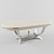 Pregno T85-220R: Sleek & Stylish Table 3D model small image 1