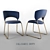 Modern Calligaris Duffy Dining Chair 3D model small image 1