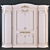 Classic Italian Wardrobe by Valderamobili 3D model small image 1