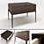 Kessler Bedside Cabinet: Elegant Oak Finish 3D model small image 1