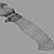 Sleek Carving Knife - 3D Model 3D model small image 2