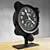 Vintage WWII 8-Day Clock 3D model small image 2