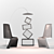 Modern Monochrome Chair Set 3D model small image 1