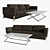 Ultimate Oyster Luxury Sofa 3D model small image 1
