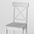 Sleek and sturdy IKEA Ingolf 3D model small image 3