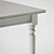Elegant Ingatorp Dining Table 3D model small image 2