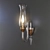 Majestic Murano Glass Chandelier 3D model small image 3