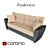 Elegant and Comfortable Sofa 3D model small image 2