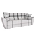 Elegant and Comfortable Sofa 3D model small image 3
