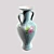 Elegant Glass Vase 3D model small image 1