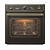 Stylish Built-in Oven 3D model small image 1