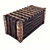 Vintage Treasure Chest 3D model small image 1