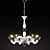 Title: Murano Crystal Chandeliers - Vetri Lamp Collection 3D model small image 2