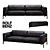 BoConcept Carlton Sofa - Stylish and Versatile 3D model small image 1