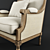 Classic Armchair 3D model small image 2
