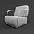 2001 Thonet Armchair by Christian Werner (2016) 3D model small image 2